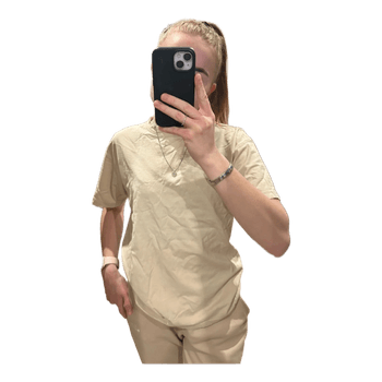 Beige L.O.G.G. t-shirt