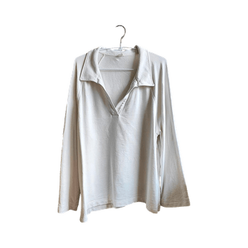 Valkoinen poolopaita, koko L - XL