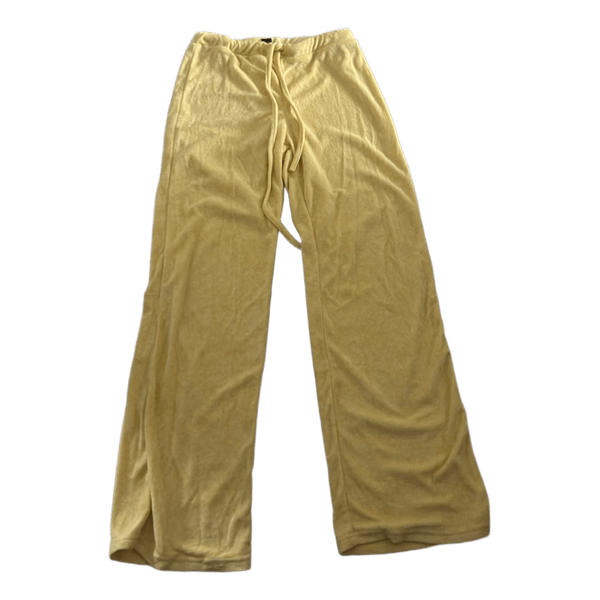 Keltaiset froteehousut