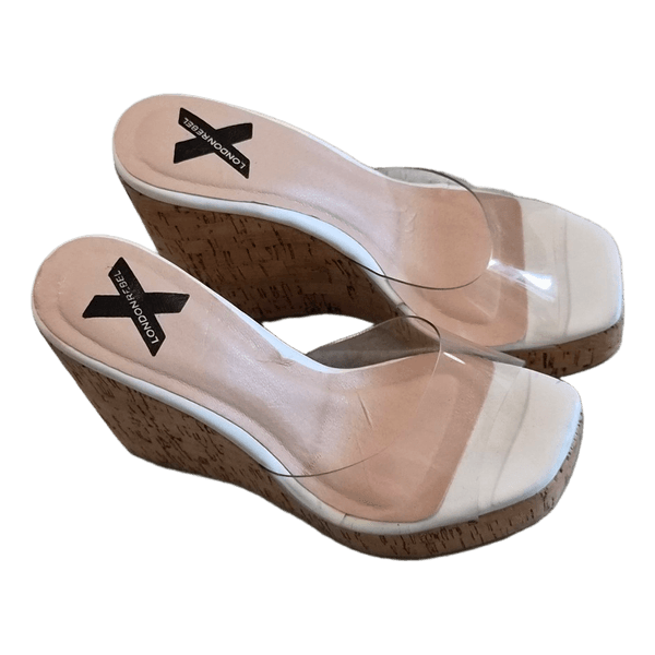 London Rebel wedge sandals