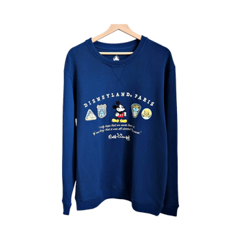 Disneyland Paris Mickey cotton sweatshirt – XL
