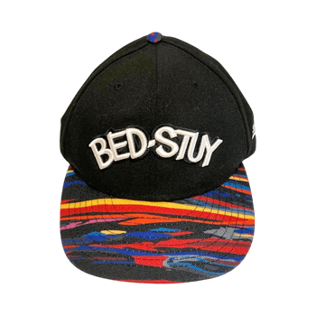 New Era 9FIFTY Bed-Stuy Brooklyn Snapback Cap Black Multicolor Brim