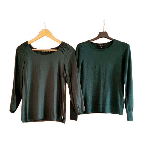 Zara blouse & knit set