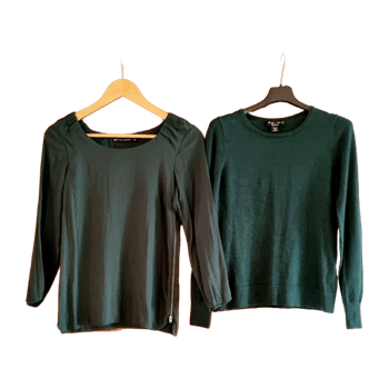 Zara blouse & knit set