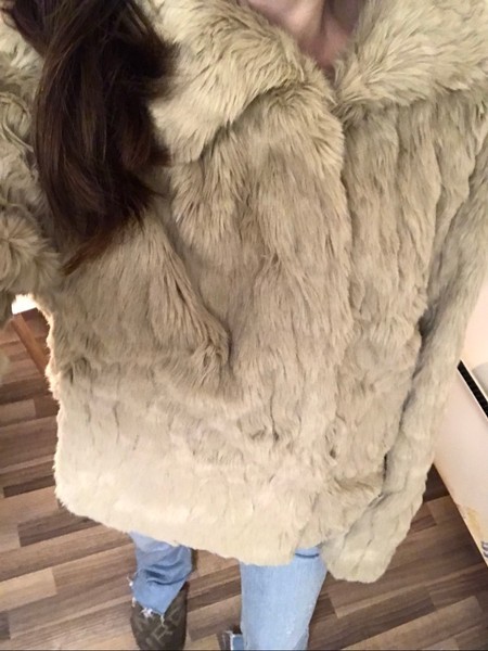 Brand new Vila fur coat- size S