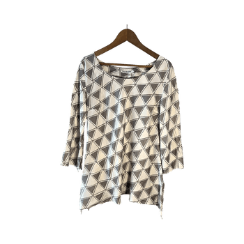 Marimekko valkoinen silkkipaita S 