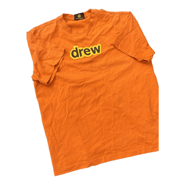 Orange drew t-shirt