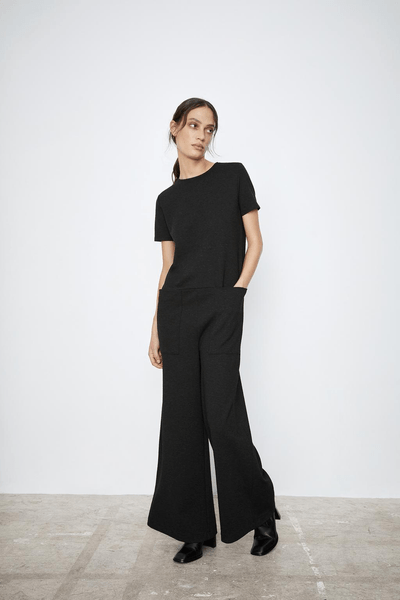 Grey long jumpsuit