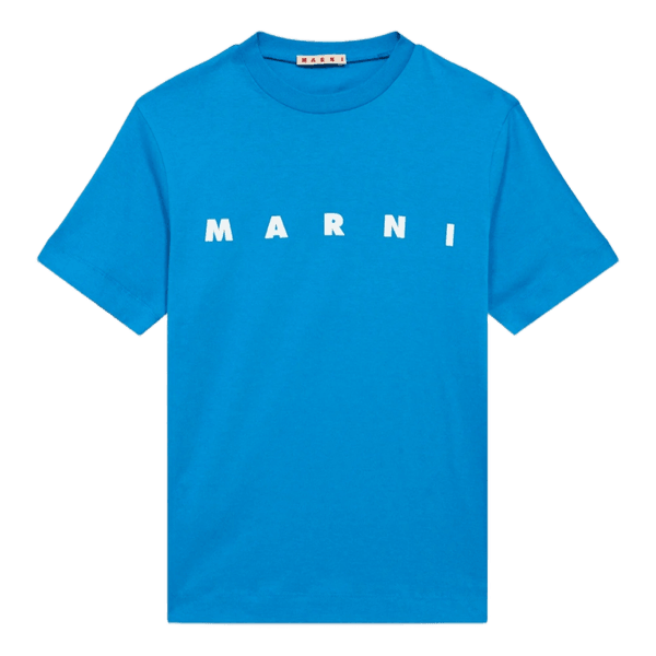 Blå Marni t-shirtblå marni t shirt