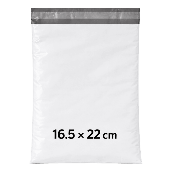 White shipping mailer bags 16.5x22cm 50pcs