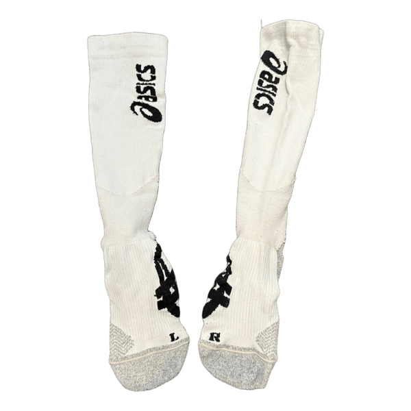 Asics white sports socks