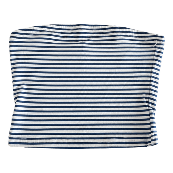 Stribet crop top fra shein