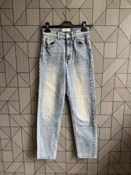 Gaišzilas džinsu bikses