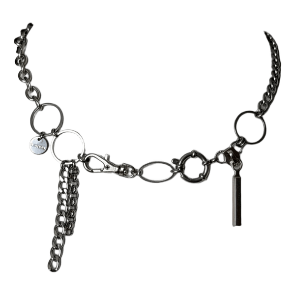 Zip up necklace