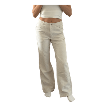 Beiget leveät housut