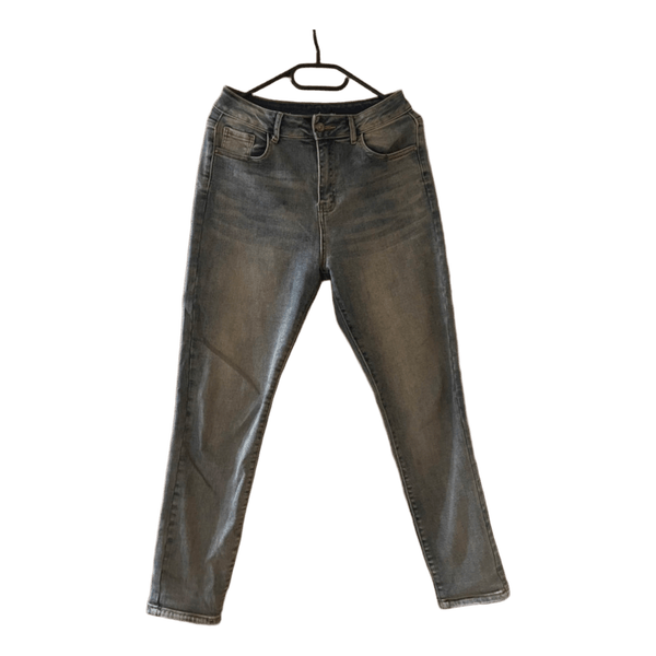 Blue denim jeans