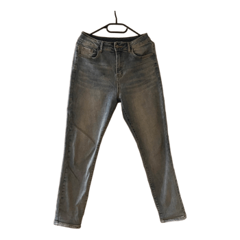 Blue denim jeans