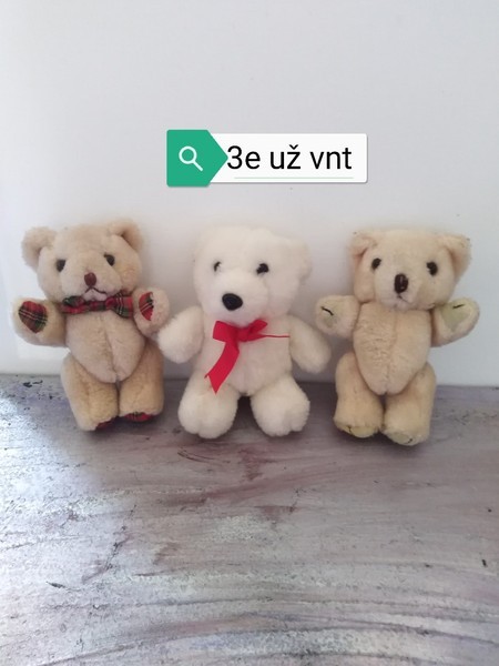 Pliušinių meškiukų rinkinys