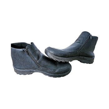 A.Toni Boots – Black – Size 45 – Faux Leather