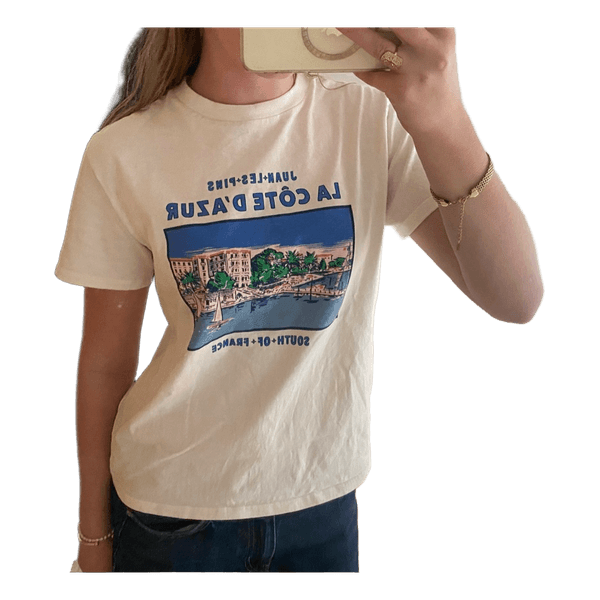 T-shirt med print