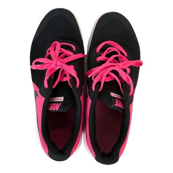 Nike black pink sneakers