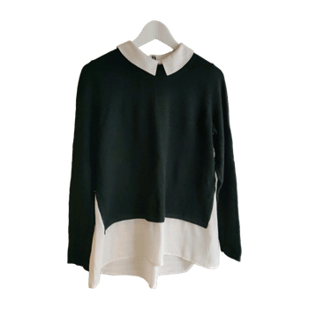 Comma, cardigan