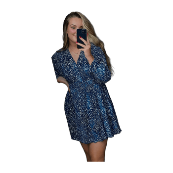 Blue dress / size L
