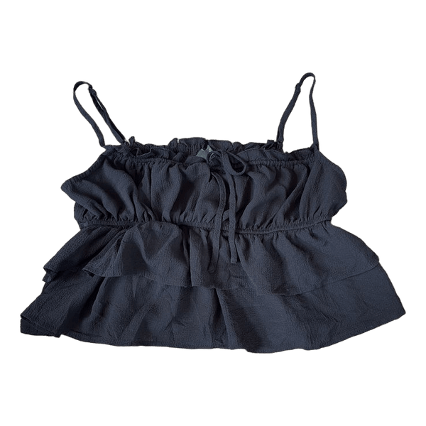 Wild Fable sort stropbluse