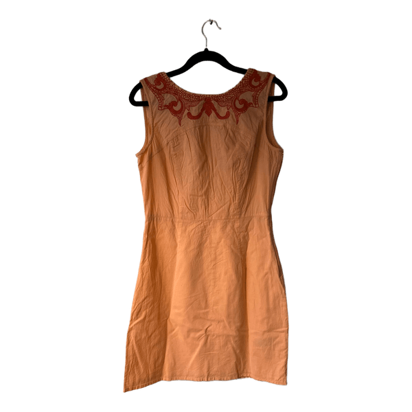 Naf naf orange dress