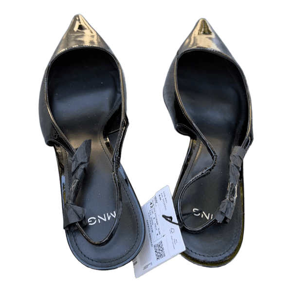 Sorte slingback kitten heels