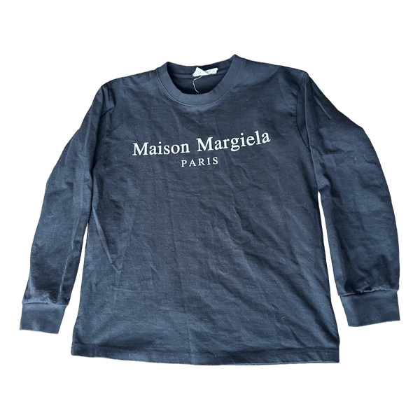 Sort Maison Margiela langærmet t-shirt