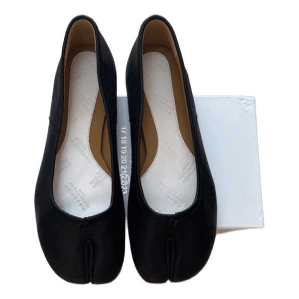 Sort Maison Margiela Tabi ballerinasko