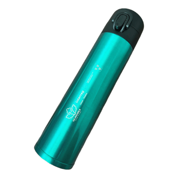 Green travel thermos