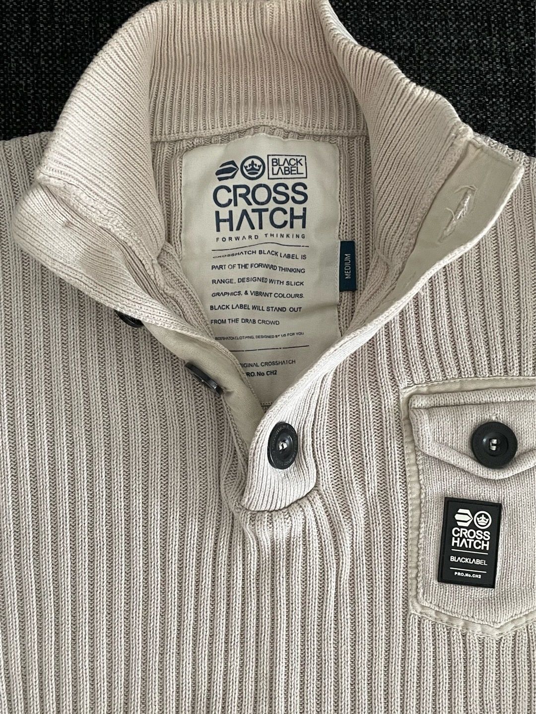 Crosshatch hoodie