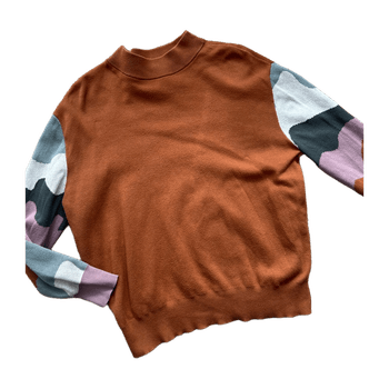 Ruskea Finlayson puuvillaneule M