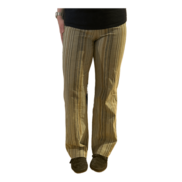 Striped casual trousers