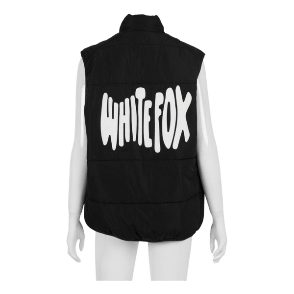 Black padded vest