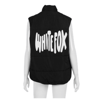 Black padded vest