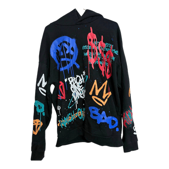 Graffiti type hoodie
