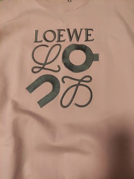 Loewe pink sweatshirt