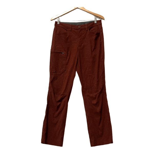 NEW Eddie Bauer Men’s Hiking Pants 30x30 Rust Stretch Nylon Outdoor Travel