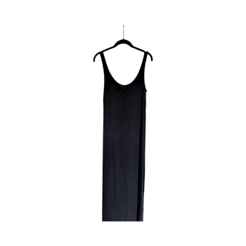 pieces black tank maxi dress size XS