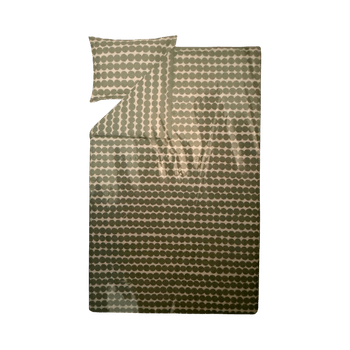 2 kpl vihreä räsymatto pussilakanasettiä