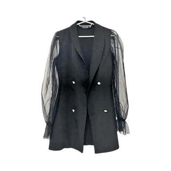 Black blazer dress