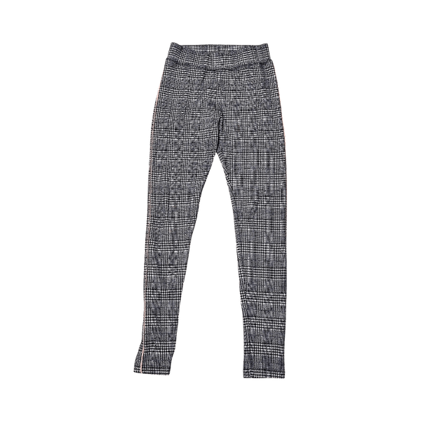 Grey check pants