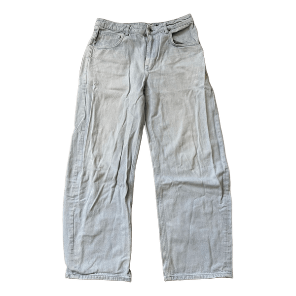 Lyseblå wide-leg jeans Zara