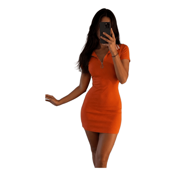 Orange rdress