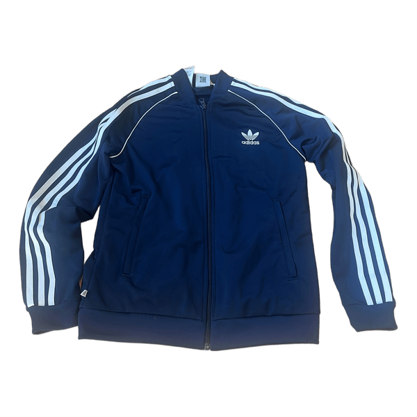 Blå Adidas træningsjakke