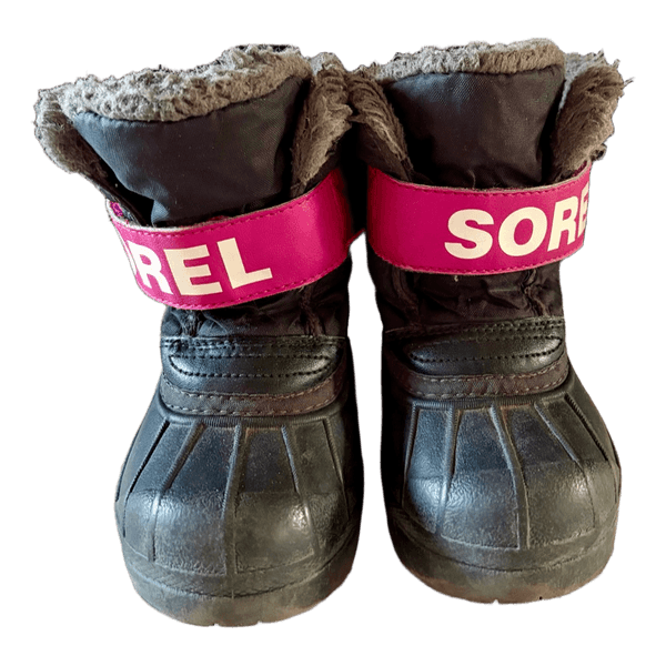 Sorel black snow boots