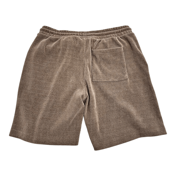 Grey terry cloth shorts
